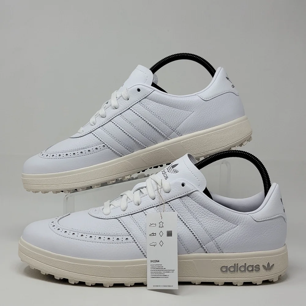 adidas Coursecup Spikeless Golf Mens Size 12.5 Shoes IH2264 Cloud White NEW